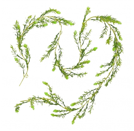 Girland z mű zöld bimbókból