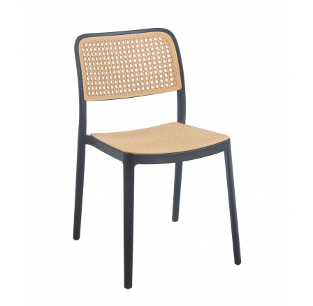 Természetes/fekete szék K31-FXJG A