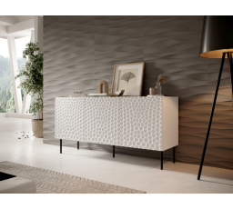 HOLE 152 komód matt fehér / matt fehér