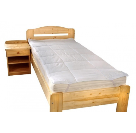 Matracový chránič Luxus plus prošitý s výplní dutého vlákna 90x220