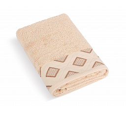 Froté osuška Diamant 70x140cm 500g béžová