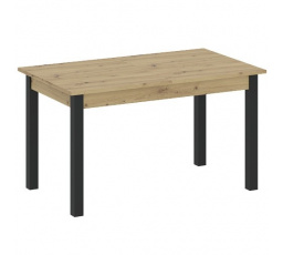 NEO 120 étkezőasztal, Artisan Tölgy/Fekete