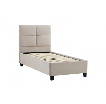 Kárpitozott ágy 90x200 bézs LT2-FXJG