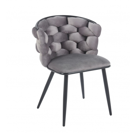 Szék velvet szürke K47-FXJG B