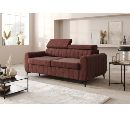 SOFA ZOYA 180 CM ZE STELAŻEM WŁOSKIM - Odcienie brudnego różu