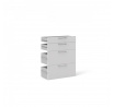 Regál OFFICE 80400/146, Bílá