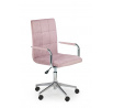GONZO 4 irodai szék, rózsaszín