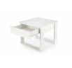NEA KWADRAT dohányzóasztal, fehér