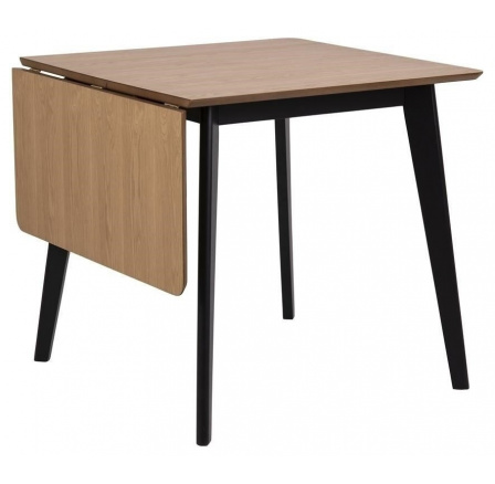 Roxby kinyitható asztal, természetes/fekete