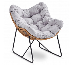 Fotel Wypoczynkowy FIN Szary