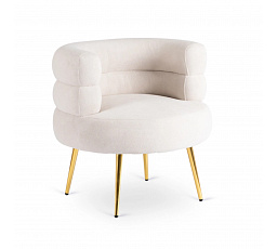 Fotel PRESTON Kremowy
