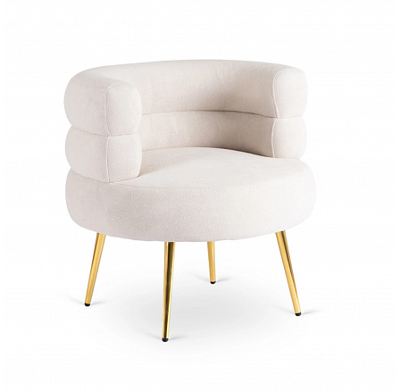 Fotel PRESTON Kremowy