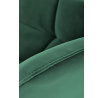 BELTON lounge szék, sötétzöld