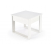 NEA KWADRAT dohányzóasztal, fehér