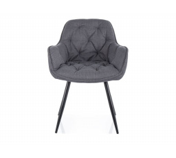 CHERRY BJORN étkezőszék, Szürke 13/Fekete