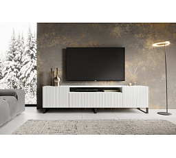 NOEMI TV szekrény Álló Fehér+Fehér