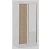 Tolóajtós szekrény Delia 100 Fehér+Artisan