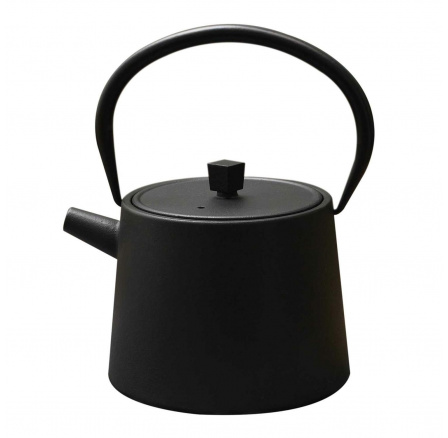 Öntöttvas fekete teáskanna 900 ml