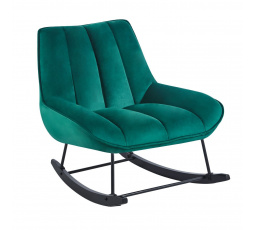 Hintaszék bársony zöld FR5-FXJG