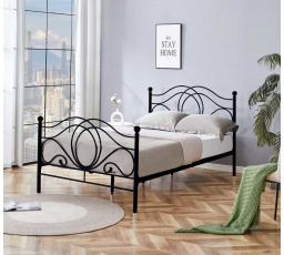 ROKO ágy 120x200 JG Fekete