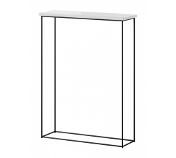 Sili Konzol Fekete+Fehér Fényes