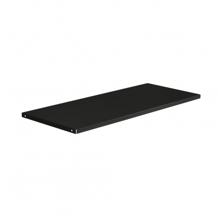 Fém polc irodai szekrényhez, 900 x 20 x 360 mm, fekete Fém polc irodai szekrényhez, 900 x 20 x 360 mm, fekete