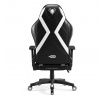 X Horn 2.0 King Size játékirodai szék, fekete-fehér