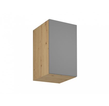 Konyhai felső szekrény Langen G45G P/L, bézs/tölgy artisan