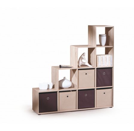 LUINI könyvtár, sonoma tölgy