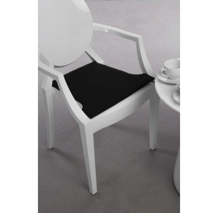 Royal fekete székpárna