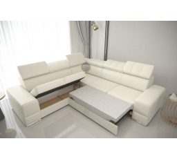 NAROŻNIK ROYAL MAX 286x286 SKÓRA NATURALNA - lewa , Skóry naturalne - Wybierz swój kolor