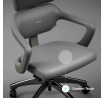 Moduláris Shadow Grey ergonomikus irodai gamer szék