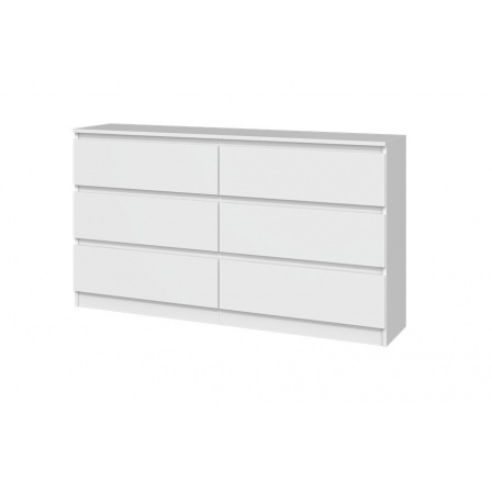 Komoda Malvína M6 140, bílá
