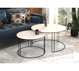 Konferencia asztal 2 az 1-ben ETTA Fekete+Fehér