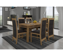 RODOS 7 Craft Gold asztal és szék készlet