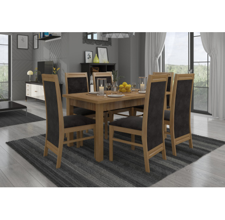 RODOS 7 Craft Gold asztal és szék készlet