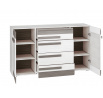 BLANCO 06 sosna śnieżna/MDF new grey - komoda