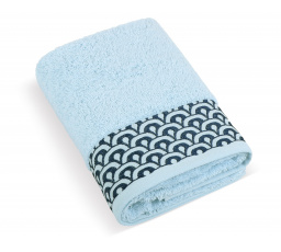 Froté ručník Krajka 50x100cm 500g světle modrá