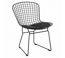 Harry szék fekete / fekete párna