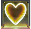 LED lámpa Szív neon hatással