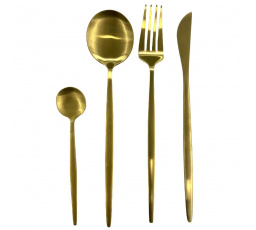 Gilded arany evőeszközkészlet 6 személyre