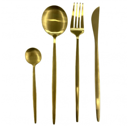 Gilded arany evőeszközkészlet 6 személyre