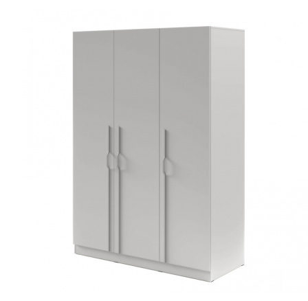 BRAGA 2 szekrény szürke fém fogantyúkkal