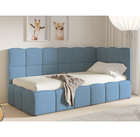 TUNIS ágy 200 x 120, magas oldalfal, Kronos 31, jobb oldali TUNIS ágy 200 x 120, magas oldalfal, Kronos 31, jobb oldali