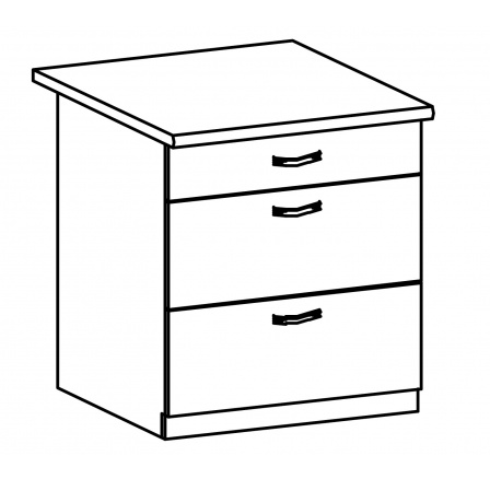 Alsó szekrény D40S3