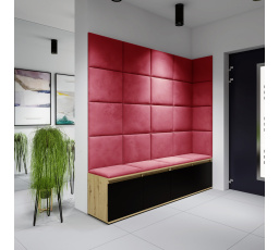 EMI 3 előszobafal, Trinity 09/Artisan+fekete