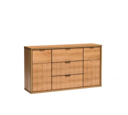 Fonti F3 komód lábak nélkül Karamell tölgy