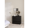 Komoda SIMPLICITY 298, Černý dub woodgrain