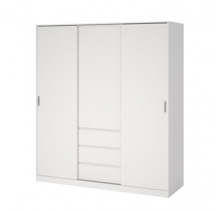 Šatní skříň Simplicity 148, bílá