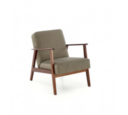 MILANO 1S fotel, Olíva Castel 38/Sötét Dió